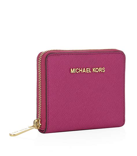 michael kors wallet pink|michael kors small pink wallet.